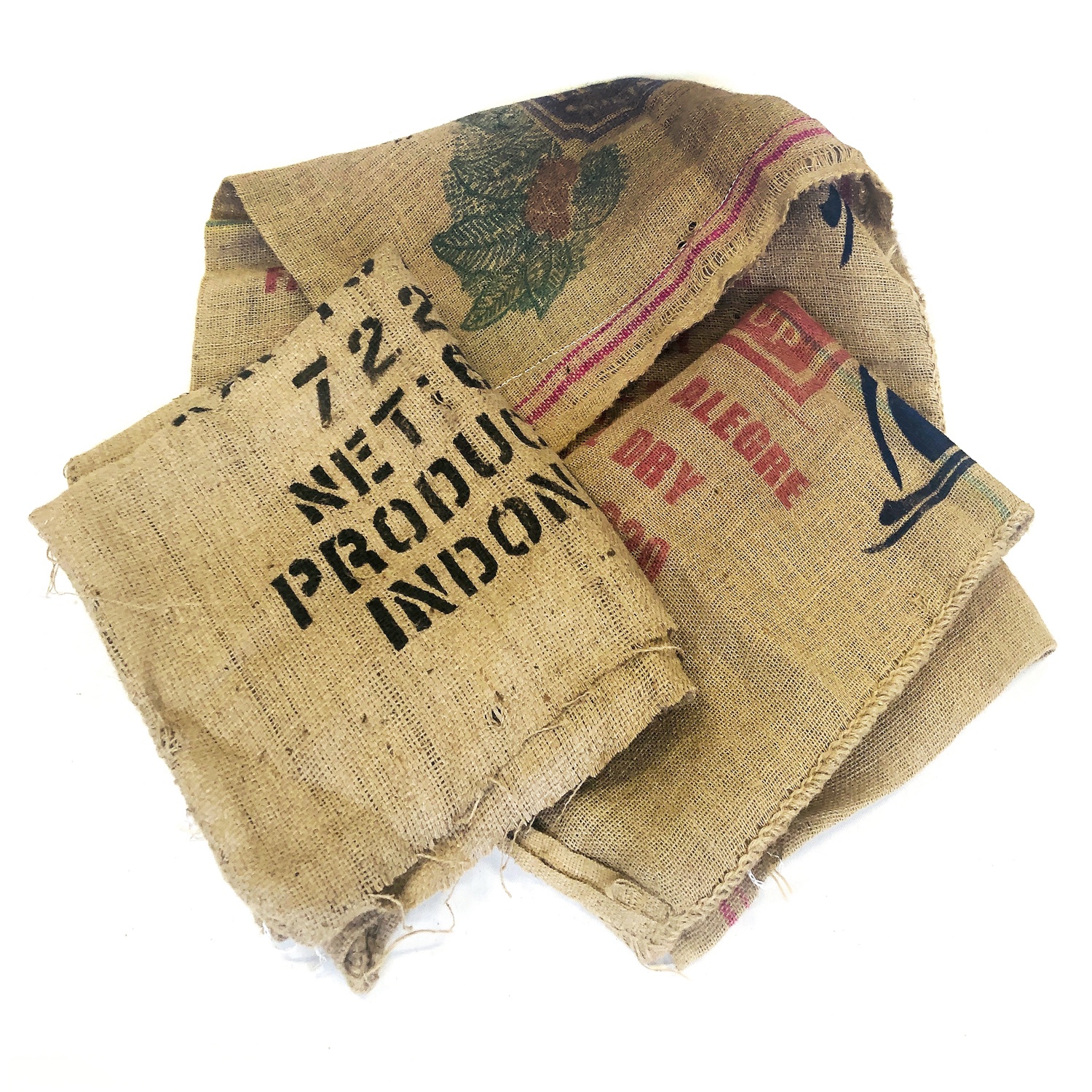 Coffee Sacks (various designs) Scrap Centre of Creative Reuse